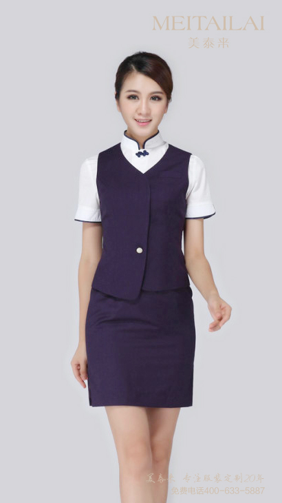 自贡中式风酒店服装订制