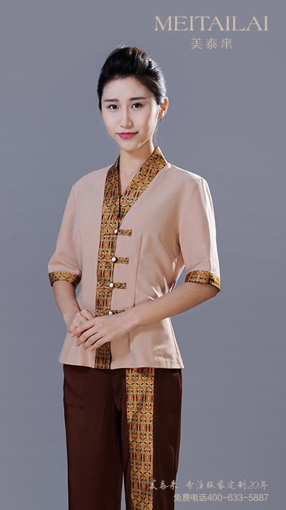 自贡东南亚风情酒店服装