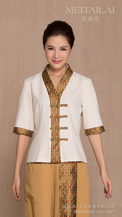 自贡东南亚风情酒店服装