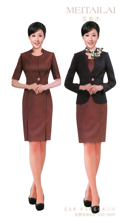 自贡时尚休闲风酒店服装